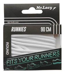 Mr.Lacy Runnies Lf Κορδόνια Παπουτσιών Λευκά 2τμχ 90cm