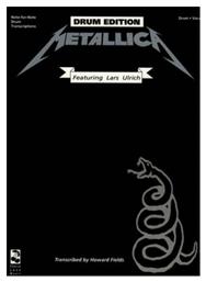 Music Sales Metallica-Black Album Drum Edition Παρτιτούρα για Ντραμς