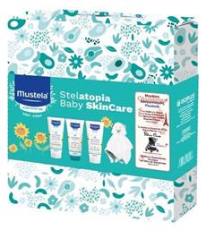 Mustela Σετ Περιποίησης Baby Skin Care Emollient Cream 200ml & Cleansing Gel 200ml & Emollient Balm 200ml & Δώρο Νάνι 4τμχ