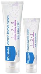 Mustela Vitamin Barrier Κρέμα 100ml & 50ml Δώρο από το Pharm24