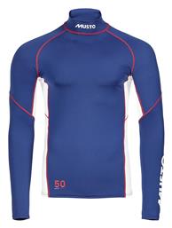 Musto Championship LS Rash Guard Ανδρική Μακρυμάνικη Αντηλιακή Μπλούζα Μπλε