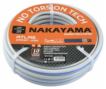 Nakayama Λάστιχο Ποτίσματος GH4200 Atlas 3 1/2'' 25m από το Elektrostore24