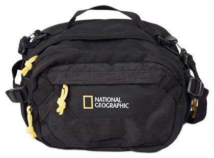 National Geographic Ανδρικό Τσαντάκι Μέσης Μαύρο