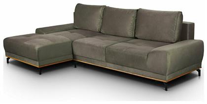 Natura Γωνιακός Καναπές Κρεβάτι 283x164x90εκ. Taupe