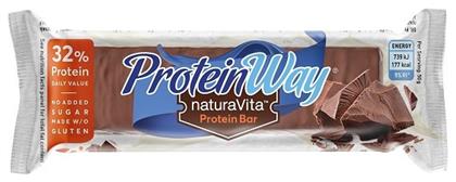 Natura Vita Protein Way Μπάρα με 32% Πρωτεΐνη & Γεύση Σοκολάτα 50gr από το ΑΒ Βασιλόπουλος