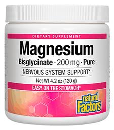 Natural Factors Magnesium Bisglycinate 120gr