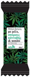 Naturals Μπάρα Βρώμης / Κάνναβης με Κακάο & Μέλι 40gr Κωδικός: 19301111