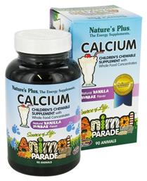 Nature's Plus Animal Parade Calcium 90 ζελεδάκια