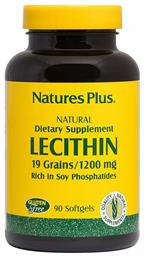 Nature's Plus Lecithin 1200mg 90 μαλακές κάψουλες από το Pharm24