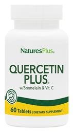 Nature's Plus Quercetin Plus with Bromelain & Vit. C 60 ταμπλέτες