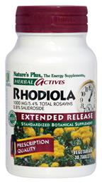 Nature's Plus Rhodiola 1000 mg Extended Release 30 ταμπλέτες