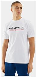 Nautica Ανδρικό T-shirt Μπλε με Λογότυπο