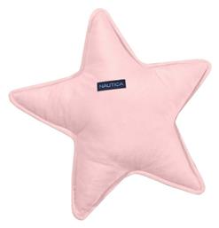 Nautica Διακοσμητικό Μαξιλάρι Κούνιας ''Αστέρι'' Ροζ 37x37cm