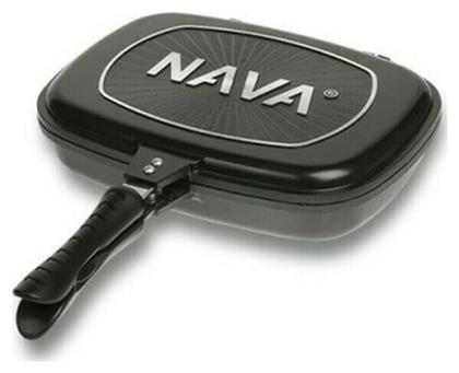 Nava Funtzio 32cm Γκριλιέρα Αλουμινίου με Επίστρωση από Πέτρα