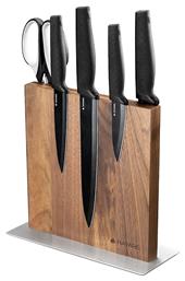 Navaris Double Sided Wooden Magnetic Knife Holder Μαγνητική Βάση Μαχαιριών Ξύλινη