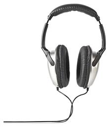 Nedis HPWD1201 Ενσύρματα Over Ear Ακουστικά Τηλεόρασης Μαύρα / Ασημί HPWD1201BK