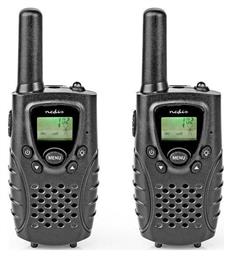 Nedis WLTK0800BK Walkie Talkie με Μονόχρωμη Οθόνη Σετ 2τμχ από το e-shop