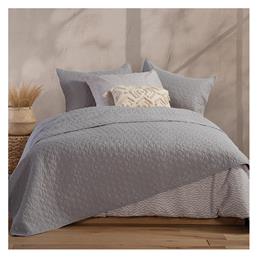 Nef-Nef Homeware Candy Κουβερλί Υπέρδιπλο Microfiber Grey 230x240cm