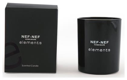 Nef-Nef Homeware Αρωματικό Κερί σε Βάζο με Άρωμα Elements Μαύρο 300gr