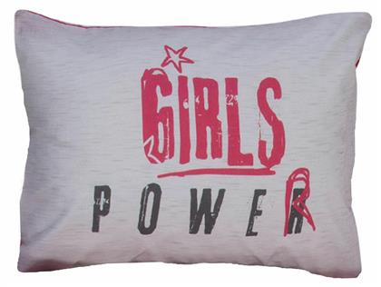 Nef-Nef Homeware City Girls Power Σετ Παιδικές Μαξιλαροθήκες από 100% Βαμβάκι 52x72εκ. Pink