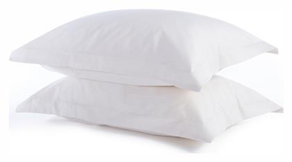 Nef-Nef Homeware Elements Σετ Μαξιλαροθήκες Oxford Εκρού 52x72εκ.