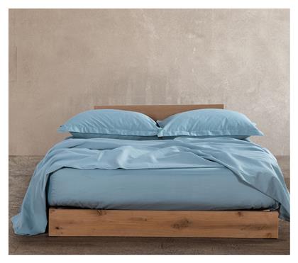 Nef-Nef Homeware King Size 180x200+35εκ. με Λάστιχο Elements 1027 Dusty Aqua