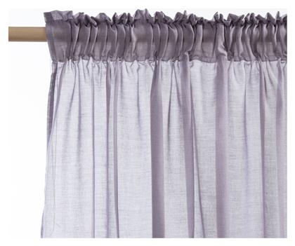 Nef-Nef Homeware Κουρτίνα με Τρέσα Antel Mauve 140x270εκ.
