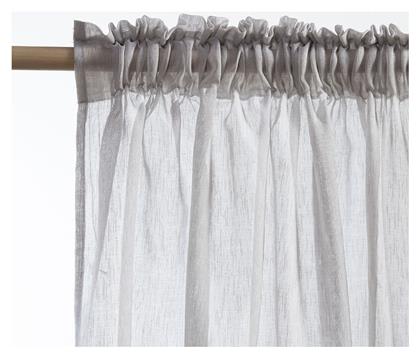 Nef-Nef Homeware Κουρτίνα με Τρέσα Roxane Grey 140x270εκ.