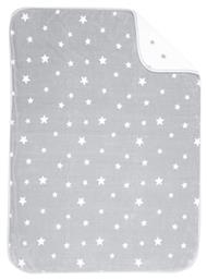Nef-Nef Homeware Κουβέρτα Κούνιας Stellar Βελουτέ Γκρι 100x140εκ.