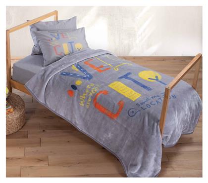 Nef-Nef Homeware Κουβέρτα Βελουτέ Velocity Velocity 160x220εκ.