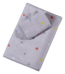 Nef-Nef Homeware Little Star Σετ Βρεφικές Πετσέτες Grey 2τμχ Βάρους 460gr/m² από το Designdrops