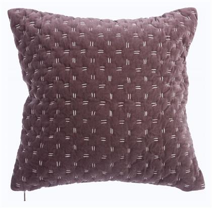 Nef-Nef Homeware Μαξιλαροθήκη Shepard Wine 45x45εκ.