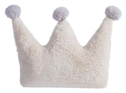 Nef-Nef Homeware Παιδικό Διακοσμητικό Μαξιλάρι Baby Crown Εκρού Μ40xΥ27εκ.