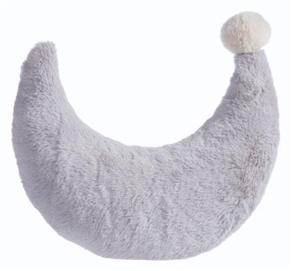 Nef-Nef Homeware Παιδικό Διακοσμητικό Μαξιλάρι Moon Γκρι Μ30xΥ25εκ.