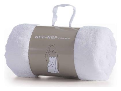 Nef-Nef Homeware Πετσέτα Σώματος Sandy 80x146εκ. Λευκή Βάρους 400gr/m² από το Notos