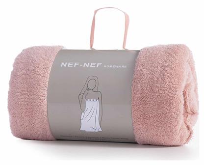 Nef-Nef Homeware Πετσέτα Σώματος Sandy 80x146εκ. Ροζ Βάρους 400gr/m²