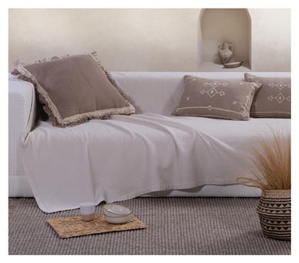 Nef-Nef Homeware Ριχτάρι Διθέσιου Καναπέ Betty 180x250εκ. Ecru