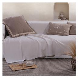 Nef-Nef Homeware Ριχτάρι Τριθέσιου Καναπέ Betty 180x300εκ. Ecru