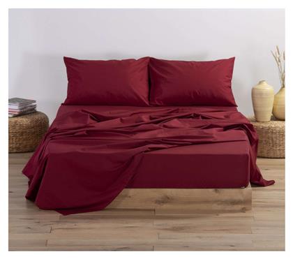 Nef-Nef Homeware Μονό 170x270εκ. Basic 970 Bordo