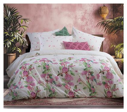 Nef-Nef Homeware Σετ King Size 4τμχ 180x200+35εκ. με Λάστιχο Εκρού