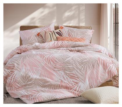 Nef-Nef Homeware Σετ Μονό 3τμχ 100x200+35εκ. με Λάστιχο Ροδακινί