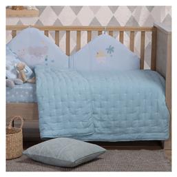 Nef-Nef Homeware Shy Βρεφικό Κουβερλί Βαμβακερό Aqua 80x110cm από το Spitishop