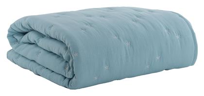 Nef-Nef Homeware Βρεφικό Κουβερλί Galactica 110x150cm Aqua από το Designdrops