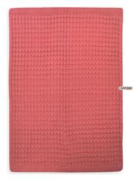 Nef-Nef Homeware Wafflow 23 Ποτηρόπανο από 100% Βαμβάκι Coral 45x68cm