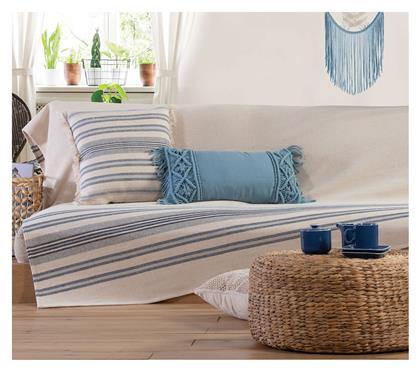 Nef-Nef Ριχτάρι Τριθέσιου Καναπέ Miles Blue 180x300εκ. White / Blue