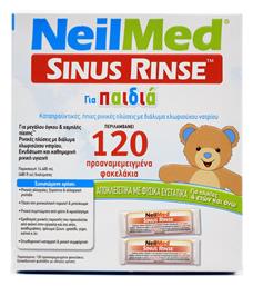 NeilMed Sinus Rinse Kids Ανταλλακτικά Φακελάκια Ρινικού Αποφρακτήρα για Παιδιά 120τμχ