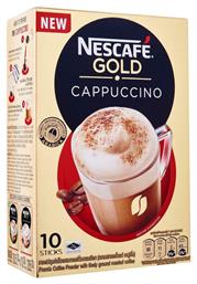 Nescafe Στιγμιαίος Καφές Gold Cappuccino 10x14gr Κωδικός: 26077206