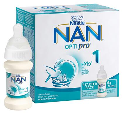 Nestle Nan Optipro 1 για 0+ Μηνών 6x70ml