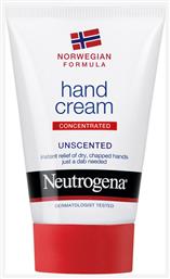 Neutrogena Concentrated Unscented Ενυδατική Κρέμα Χεριών 75ml από το Pharm24