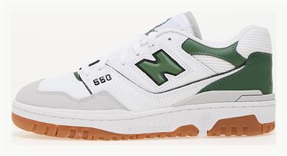 New Balance 550 Ανδρικά Sneakers Λευκά